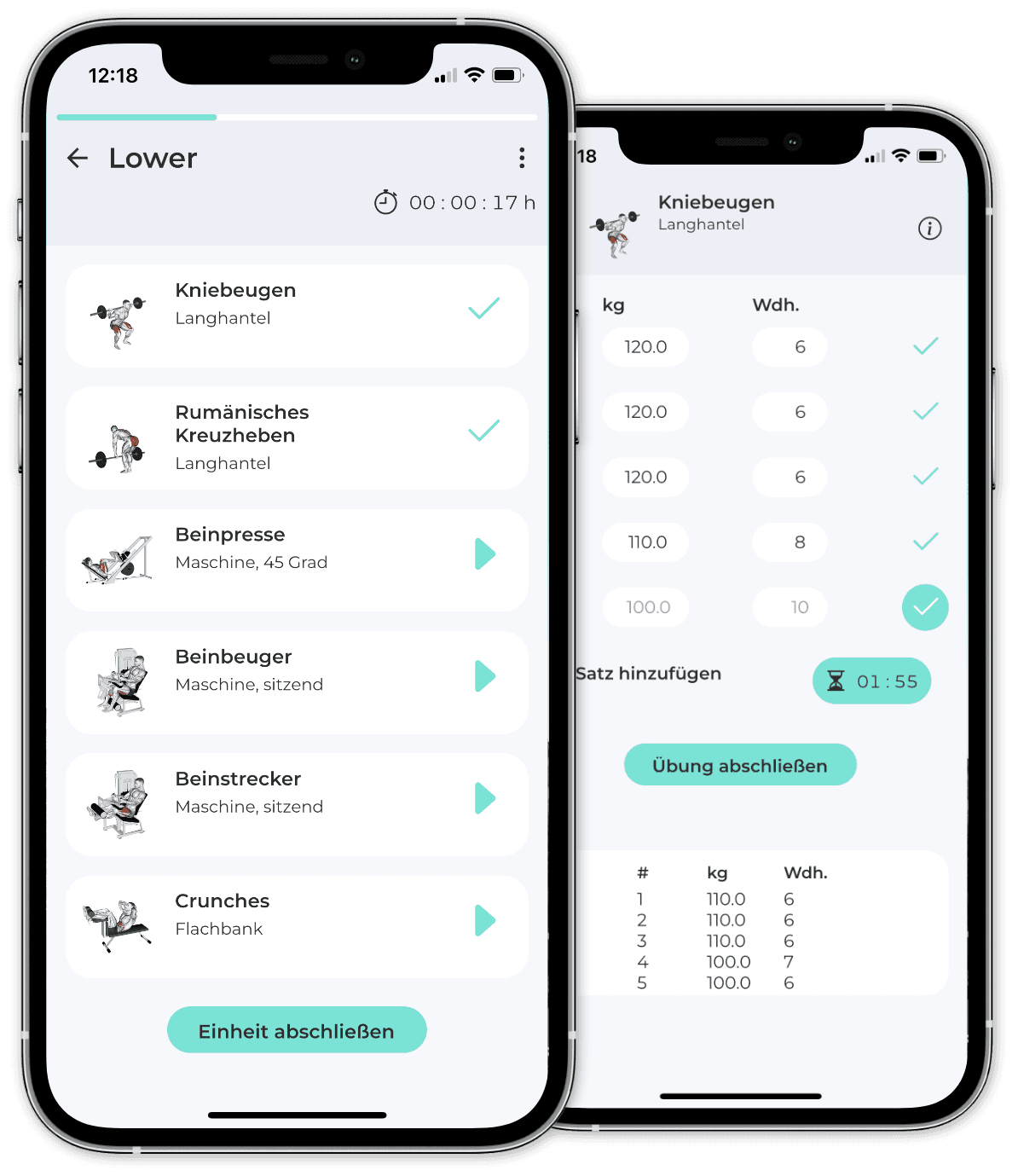 Trainingsplan App